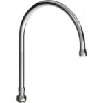 Chicago Faucets Gooseneck Swing Spout