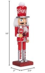 Coca-Cola Nutcracker Wood Figurine - Image 3