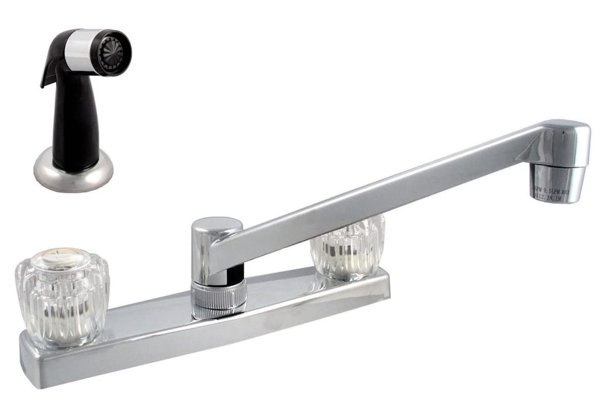 41ArqOnrt5L.jpg LDR Kitchen Faucet Dual Handle - Image 1