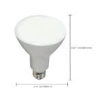 Satco 9.5W BR30 LED Light - Image 3