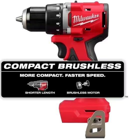 41sf6WjCMTL.jpg Milwaukee Compact Brushless Drill - Image 1