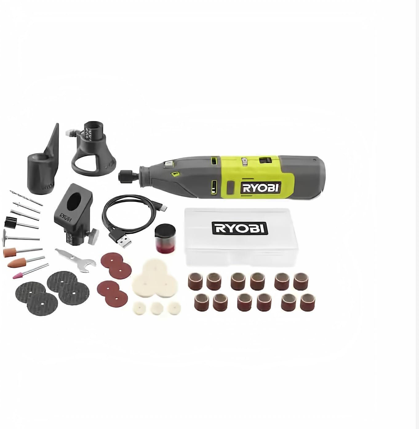 51IADdD61cL.jpg RYOBI 12V Rotary Tool Kit - Image 1