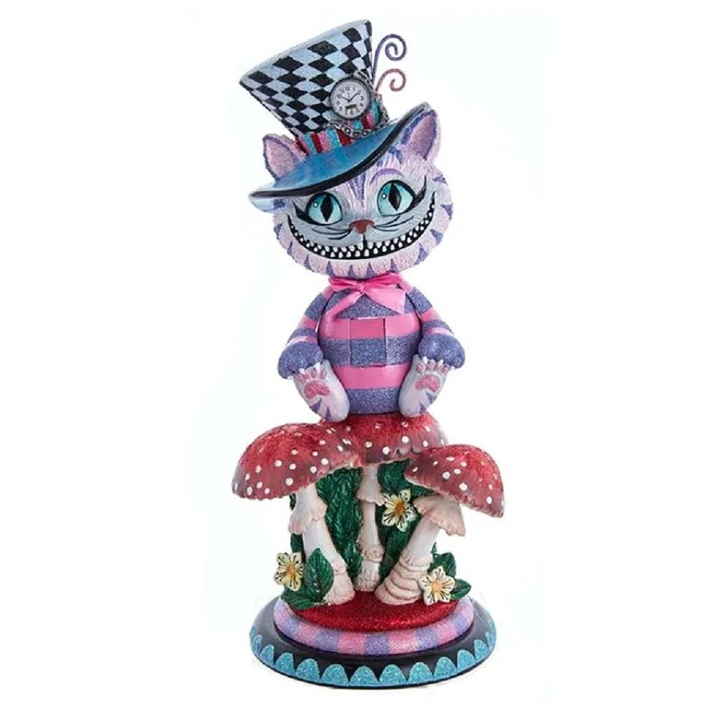 51WJyYC8dCL.jpg Hollywood Cheshire Cat Nutcracker - Image 1