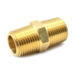 Interstate Brass Hex Nipple - Image 2