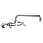 Chicago Commercial Chrome Faucet