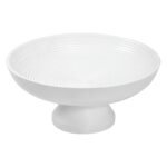VHC Ribbed White Fruit Bowl - Image 5