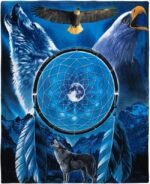 Dreamcatcher Fleece Blanket - Image 3