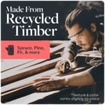 HEIRLOUM Reclaimed Wood Table Top - Image 4