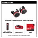 Milwaukee Bluetooth Jobsite Ear Buds - Image 2