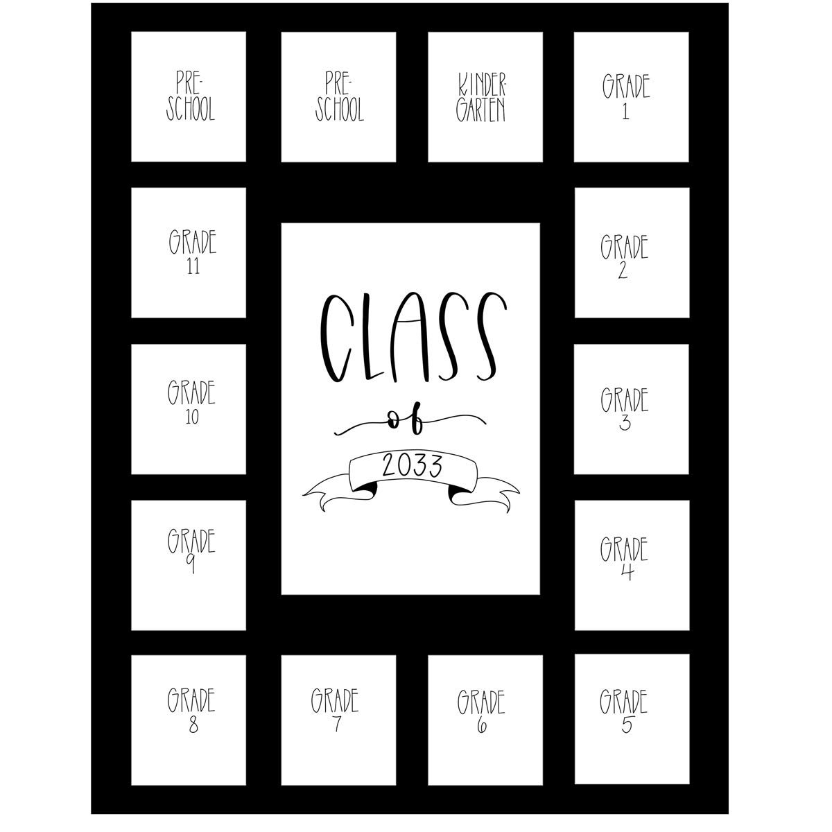 Version 1.0.0 School Photo Collage Frame - Image 1