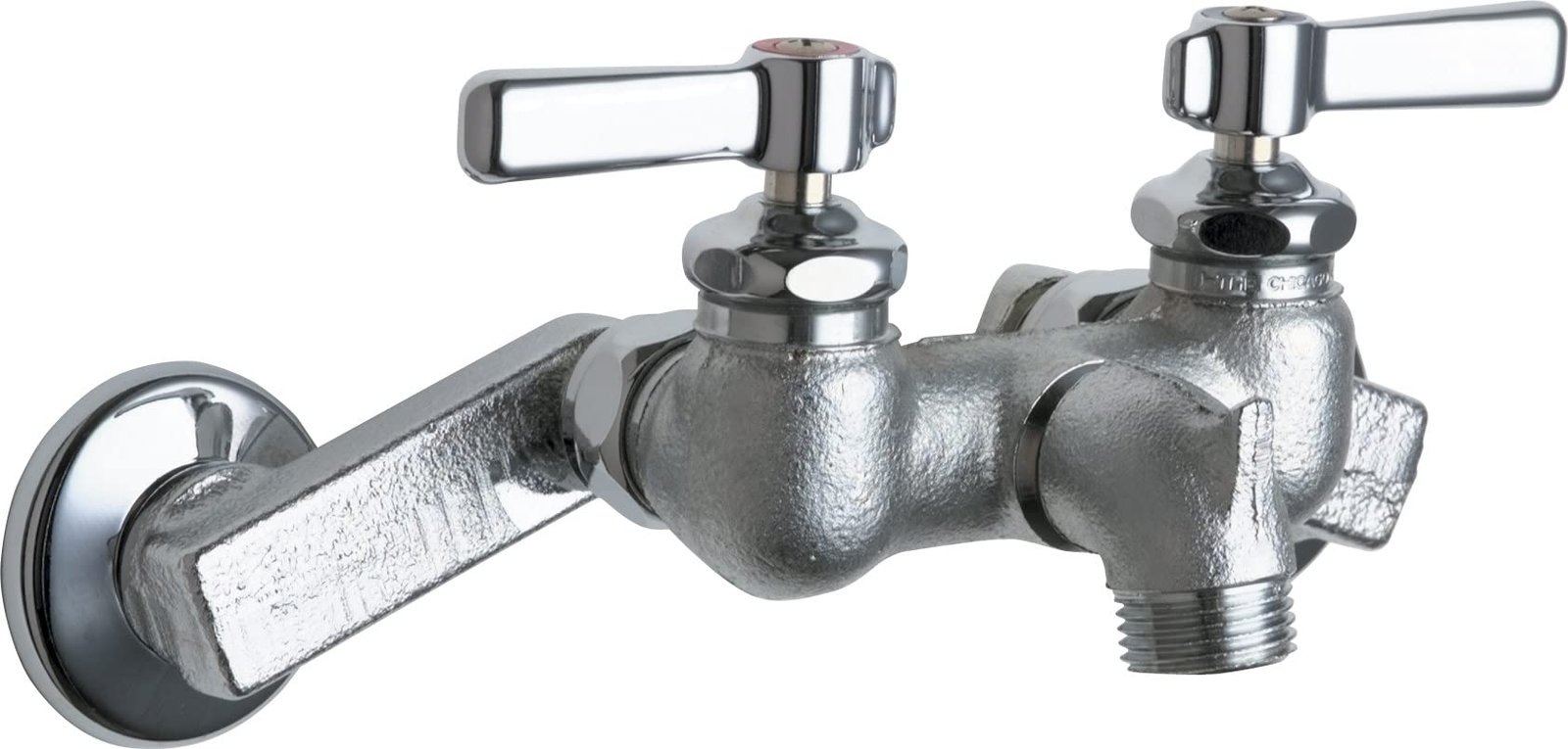 61KfiVqbdTL.jpg Chicago Faucets Wall Mount Service Sink Faucet - Image 1