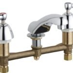 Chrome Bathroom Faucet 8"