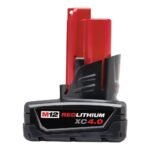 Milwaukee M12 12V Red Lithium Battery