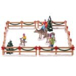 Lemax Reindeer Petting Zoo - Image 3