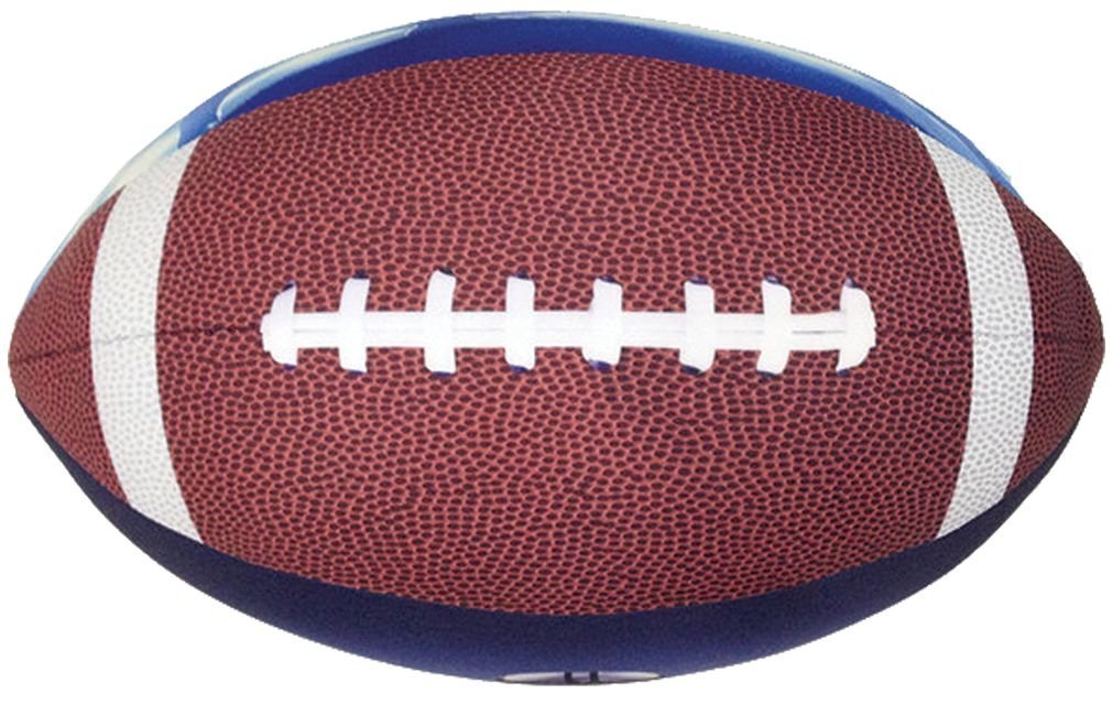 61lo4V1SXqL.jpg iscream Football Microbead Accent Pillow - Image 1