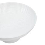 VHC Ribbed White Fruit Bowl - Image 4
