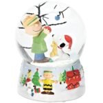 Snoopy Christmas Musical Globe