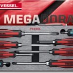 VESSEL MEGADORA Screwdriver Set