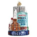 Boston City Glass Ornament