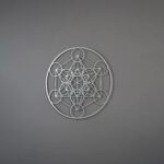 Metatron Cube Metal Wall Art - Image 5