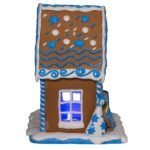 Kurt Adler LED Hanukkah House - Image 5