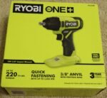 RYOBI Cordless Impact Wrench
