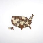 Wooden USA Wall Art