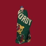 Minnesota Wild Nordy Plush Blanket - Image 3