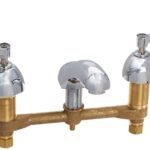 Chicago Faucets Low Arc Bathroom Faucet