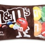 iscream M&M's Candy Pillow Set