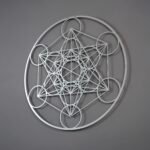 Metatron Cube Metal Wall Art - Image 2