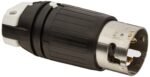 Hubbell Locking Plug, 50A 480V Industrial