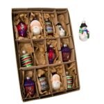 Kurt Adler Glass Ornaments Set - Image 2