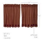 Country Star Kitchen Curtains - Image 2