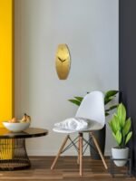 Modern Metal Wall Clock - Image 2