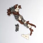 Wooden 3D Italy Map - Image 3