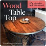 HEIRLOUM Reclaimed Wood Table Top - Image 3