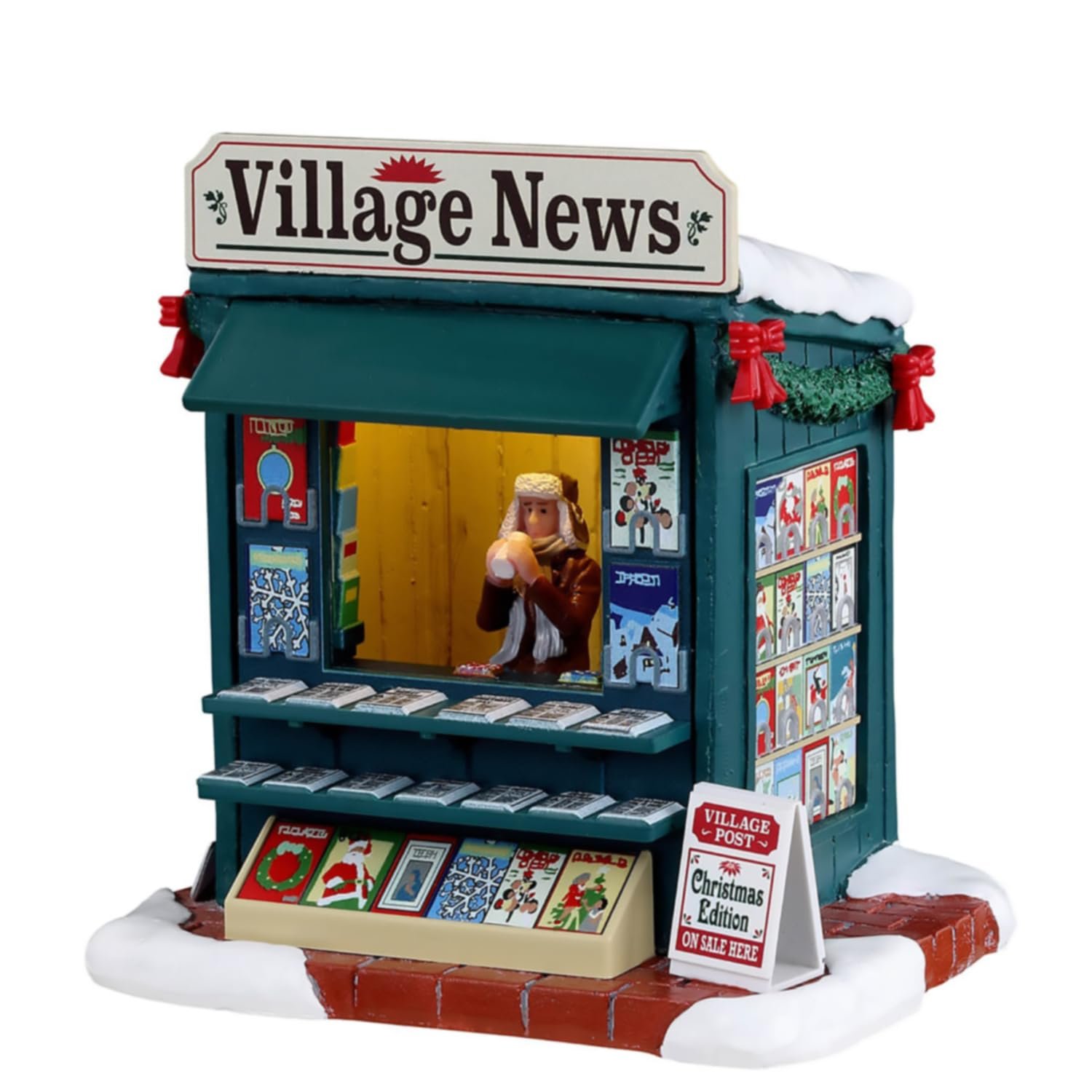 71xnI7T3mpL.jpg Lemax Village News Stand - Image 1