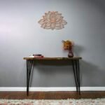 Mandala Lotus Metal Wall Decor - Image 2