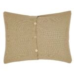 Natural Cotton Burlap Standard Sham - Image 6