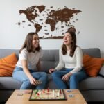 Wooden World Map Decor - Image 4