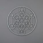 Metatron Cube Metal Wall Art - Image 4