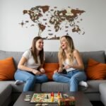 Wooden World Map Decor - Image 3