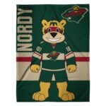 Minnesota Wild Nordy Plush Blanket - Image 4