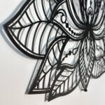 Lotus Mandala Metal Wall Decor - Image 6