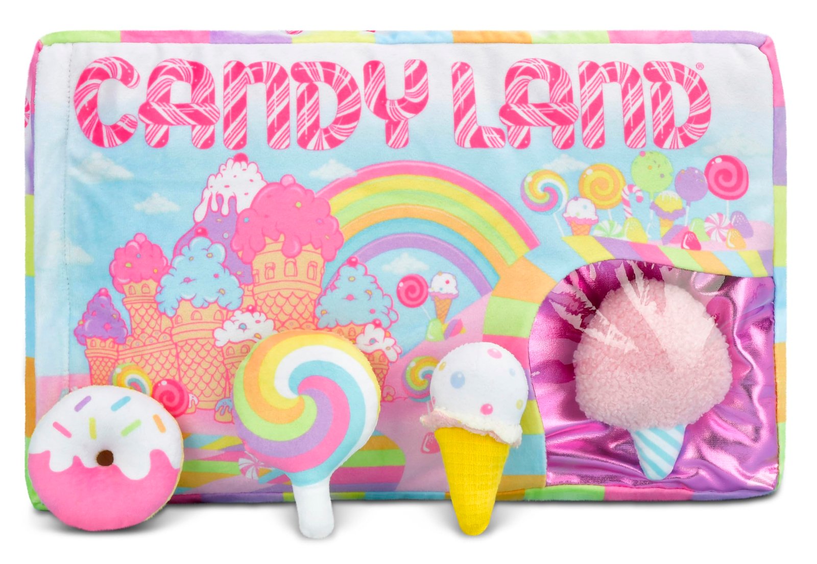 81Y6Offb9mL.jpg iscream Candy Land Pillow Set - Image 1