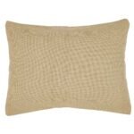 Natural Cotton Burlap Standard Sham - Image 5