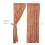 Farmhouse Cotton Curtain Panels - Image 2