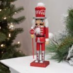 Coca-Cola Nutcracker Wood Figurine - Image 2