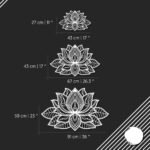 Mandala Lotus Wall Decor - Image 3